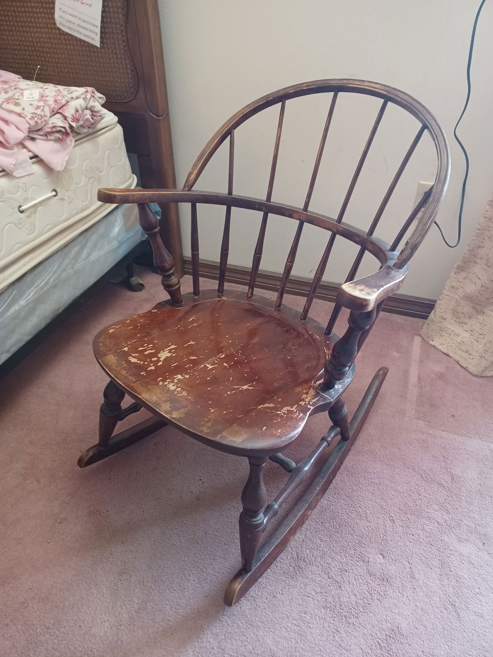 Windsor Style Rocking Chair (1 of 6)