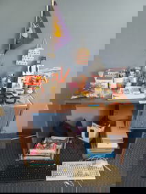 Desk and Contents / all seen in photos