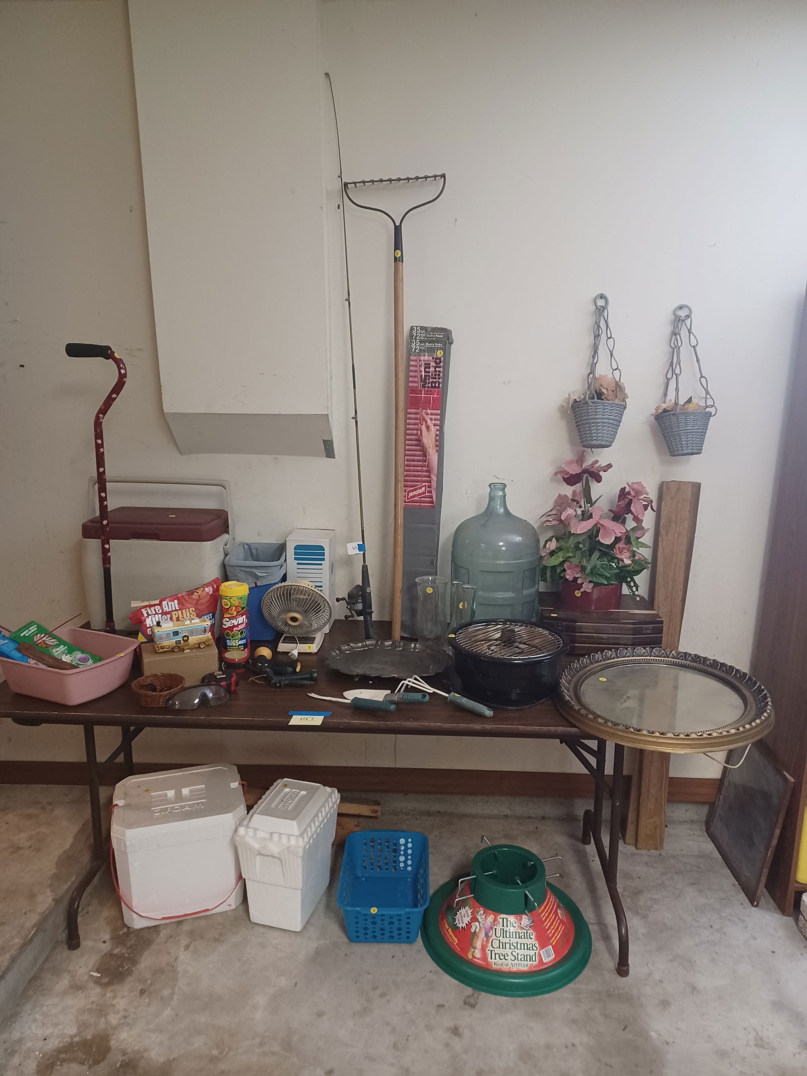 Vintage Folding Table and all items on and below / Everything Seen (1 of 14)