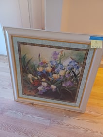 Floral Print Framed Artwork