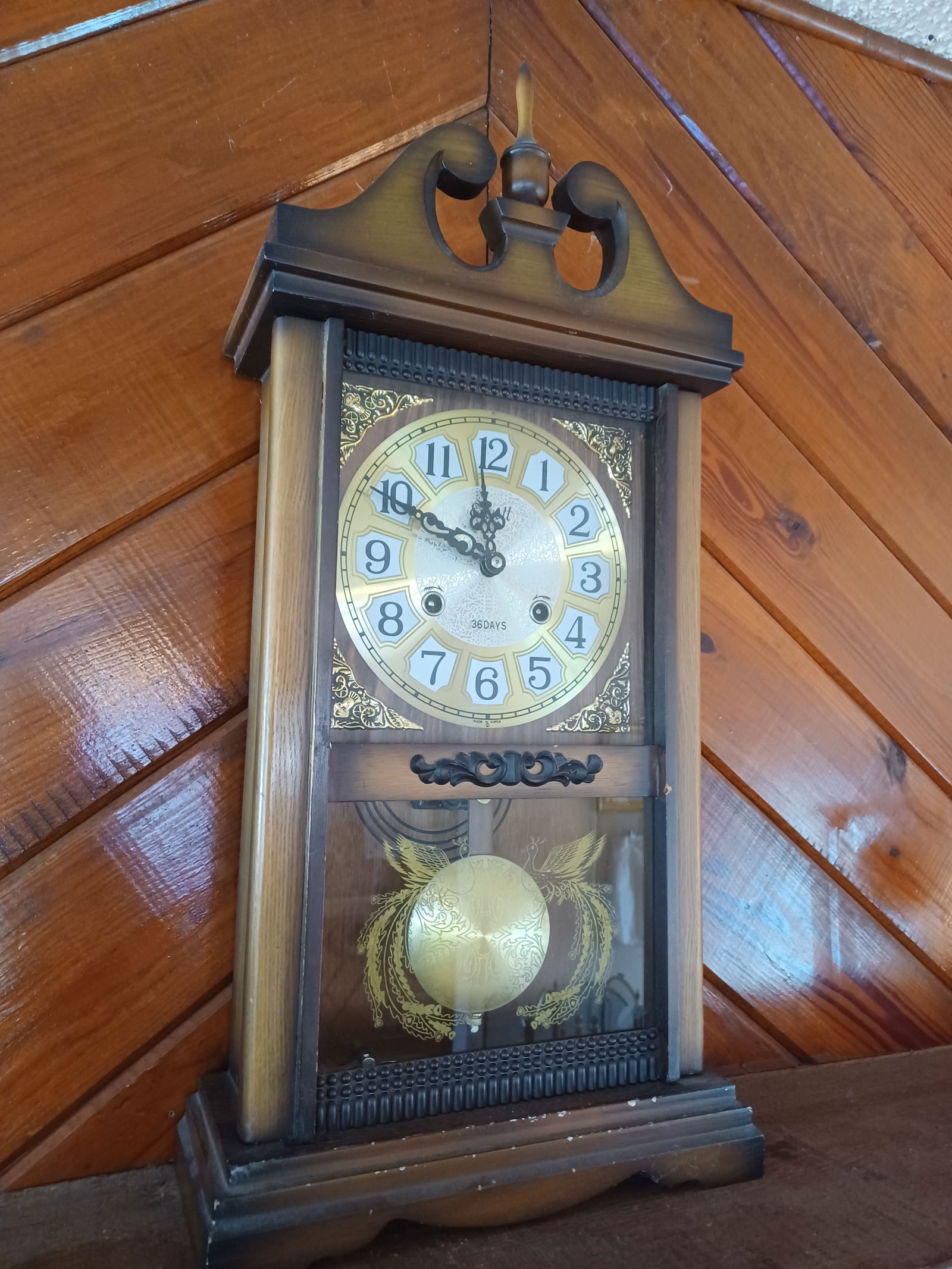 Vintage Elliott Mantle Clock / Works (1 of 6)