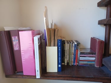 Lot of Sheet Music, Cd's, Cassette Tapes, Etc