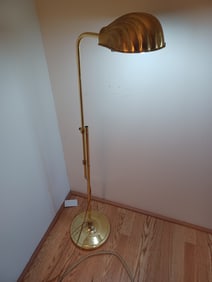 Sea Shell Brass Floor Lamp
