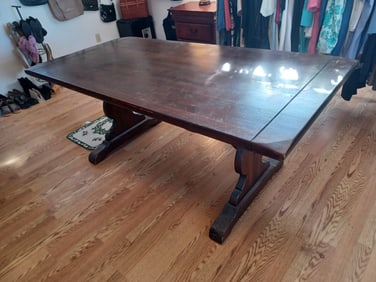 Beautiful Rustic Harvest Table