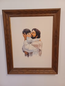 Framed Jesus Artwork