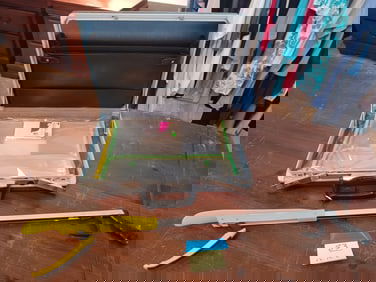 Vintage Samsonite Briefcase with Key & Grabber