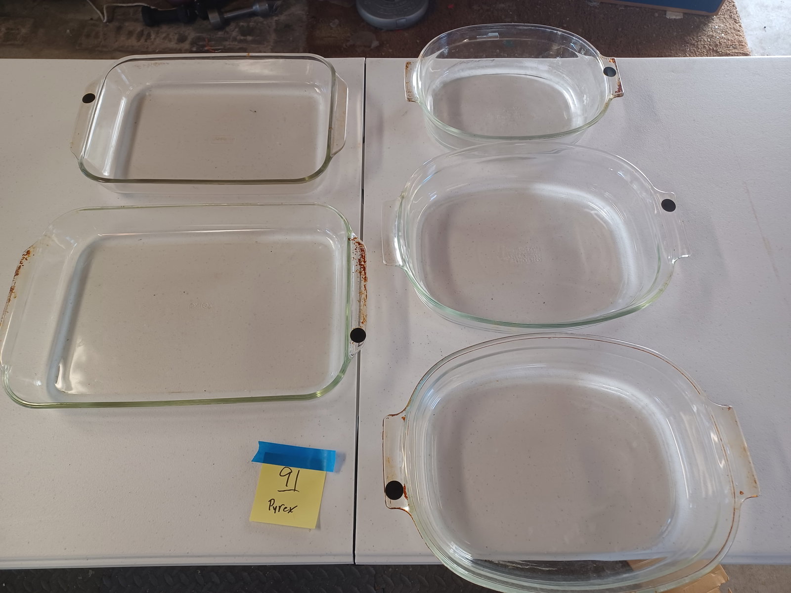 Lot of 5 Pyrex Baking Dishes / (1 of 4)