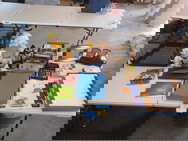 Large Lot of Office items, DVDs, etc