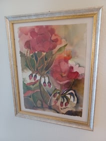Framed Water Color Artwork / Artist Signed