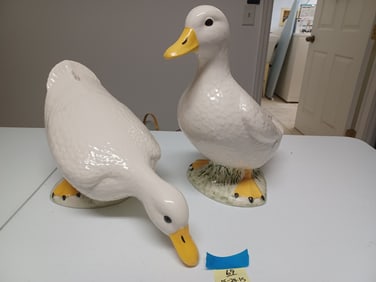 Pair of Ceramic Ducks