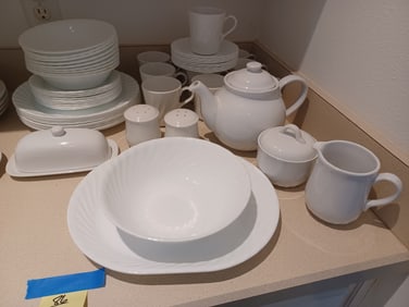 Large Corelle China Set