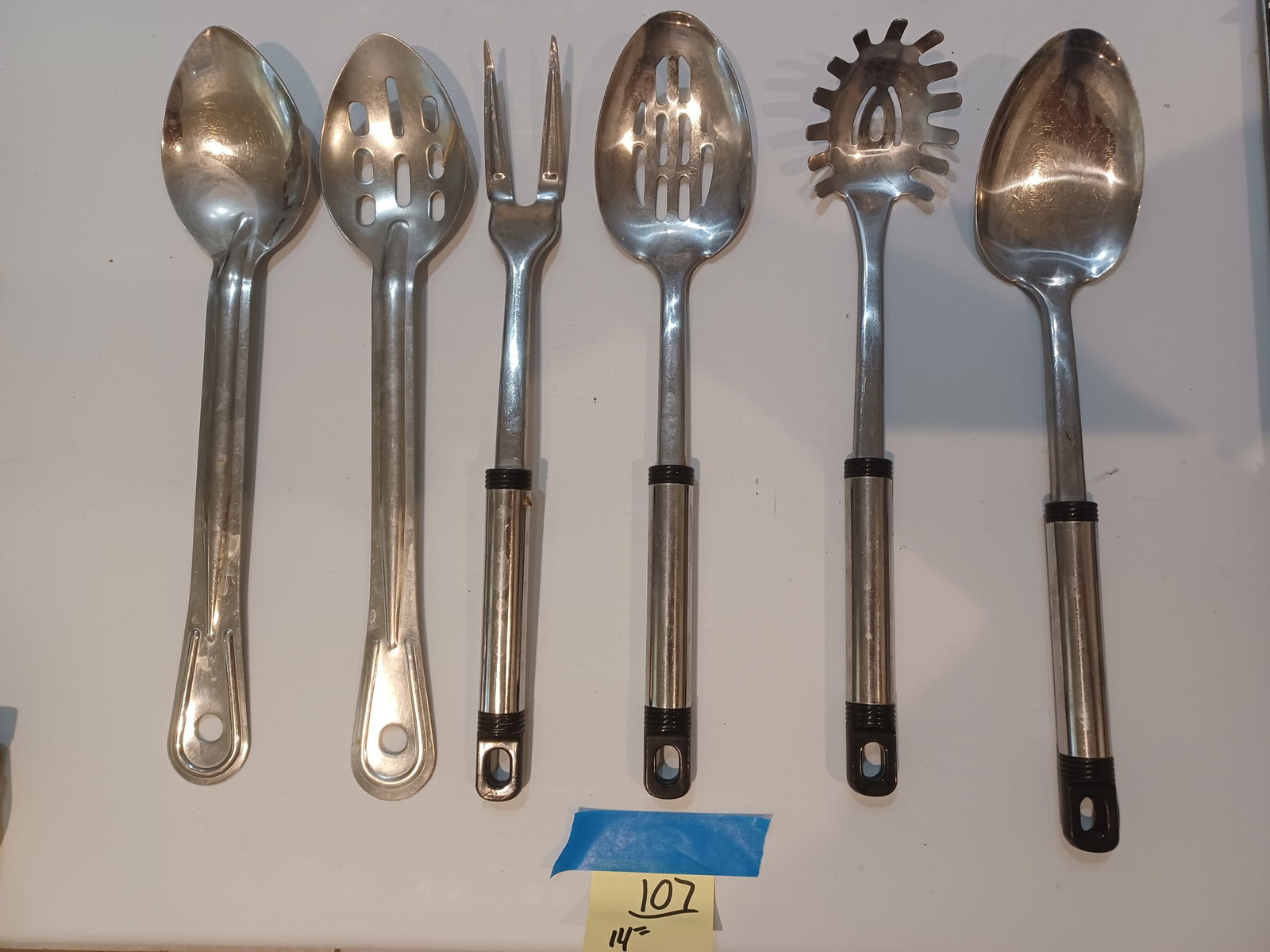 Lot of Serving Utensils: Lot of Serving Utensils