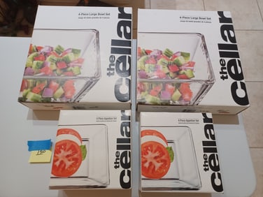 Lot of NEW The Cellar Bowls & Plates