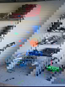 Large Gardening Lot includes everything shown except the shelf