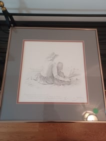 Artwork A Mothers Gift Framed print by Robert Sexton/ numbered and signed