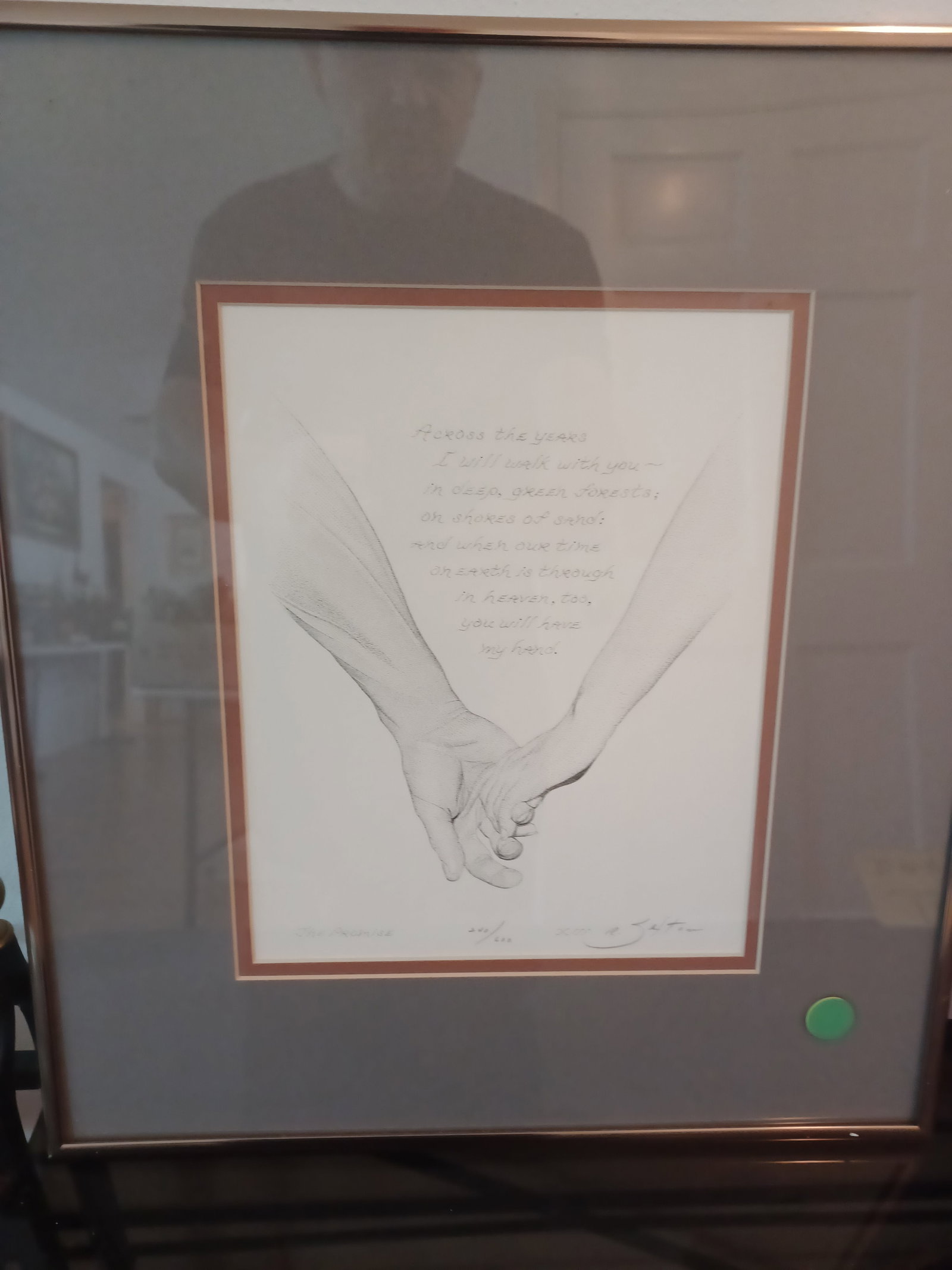 Artwork The Promis framed print by Robert Sexton / numbered and signed (1 of 5)