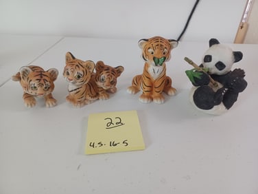 Lot of Endangered Animal Figurines