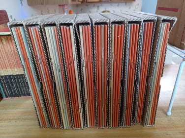 Set of Raintree books by the great authors of history