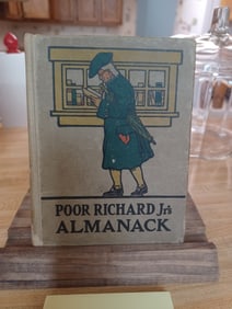 Vintage Poor Richard Jrs Almanack
