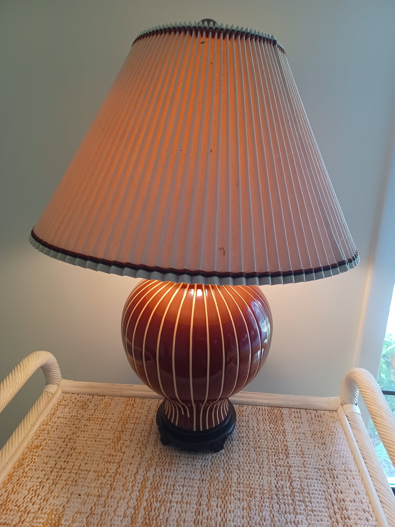 Vintage Howard Kron Mid Century Lamp: Vintage Howard Kron Mid Century Lamp