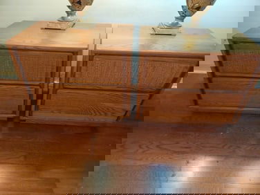 Vintage Oak Lane Night Stands