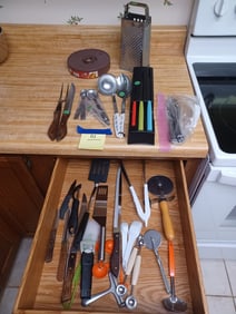 Large Lot of Utensils/ all seen in photos
