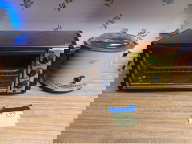 Vintage Crock Pot and Toaster oven