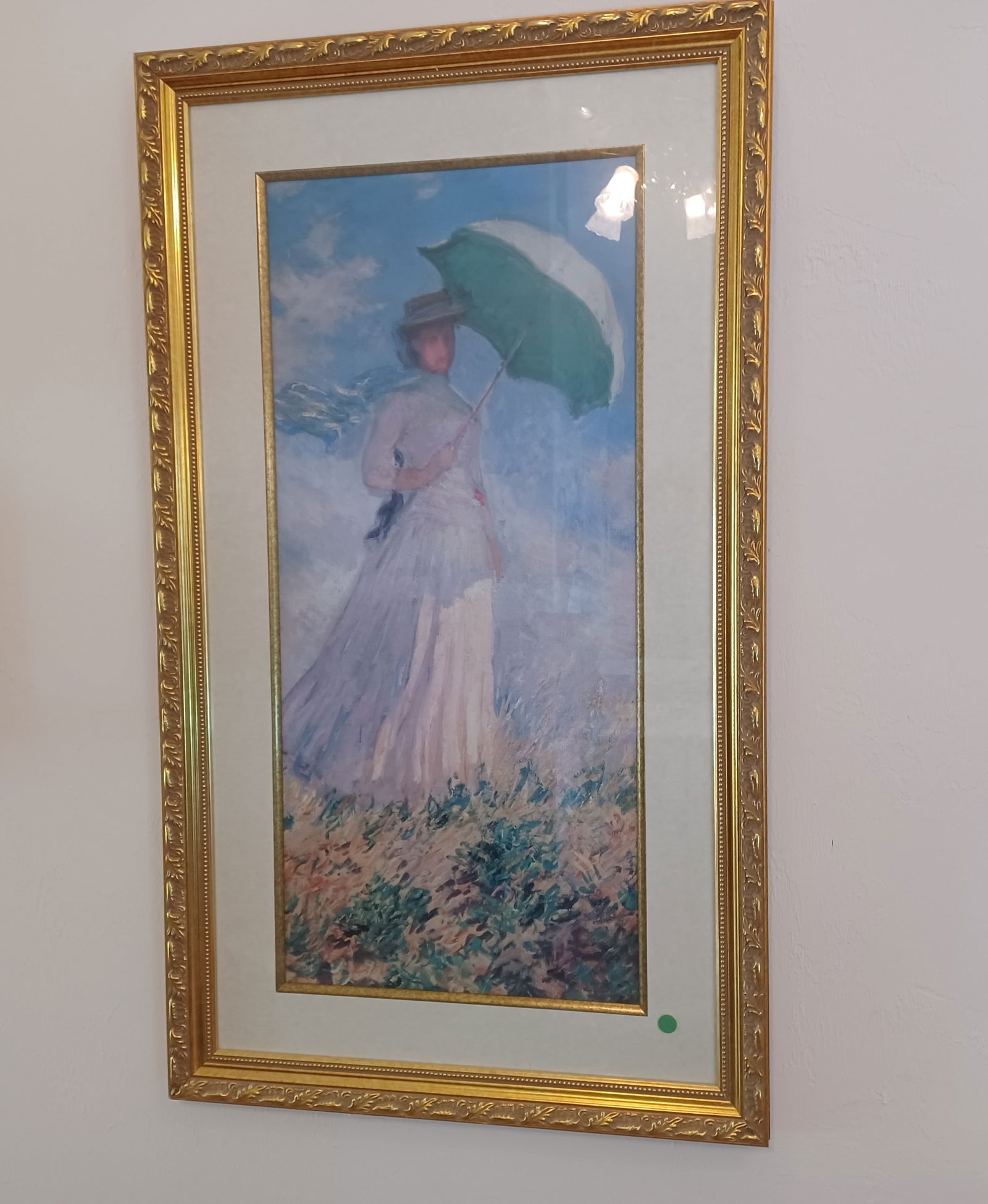 Large Framed Monet Print: Large Framed Monet Print