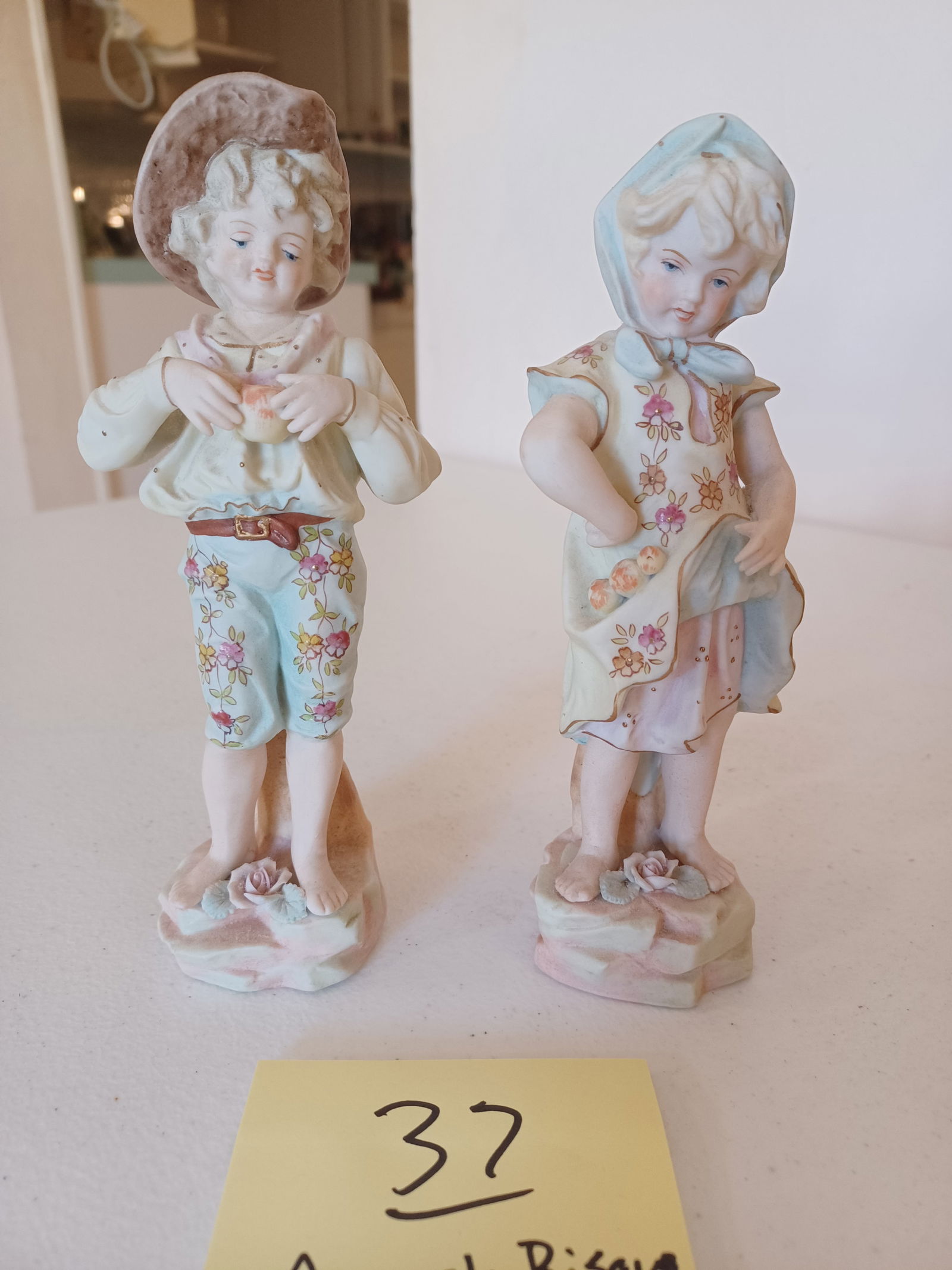 Pair of Arnart Bisque Figurines (1 of 5)