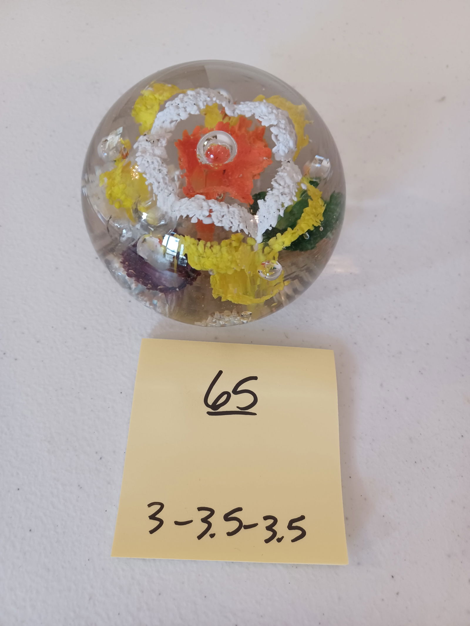 Vintage Artglass paperweight - 3