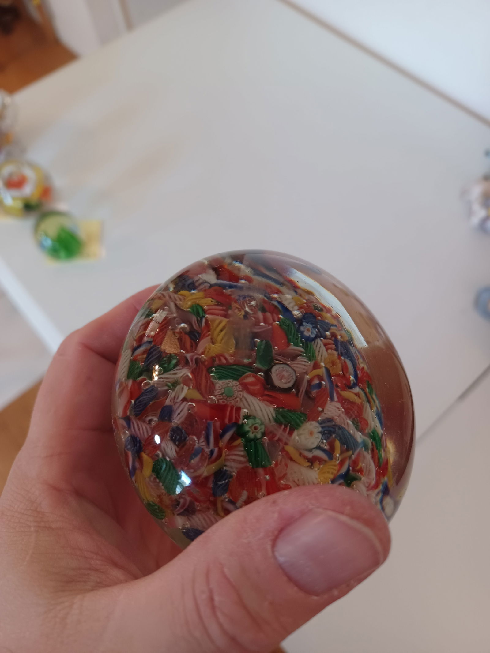 Vintage Artglass paperweight - 4