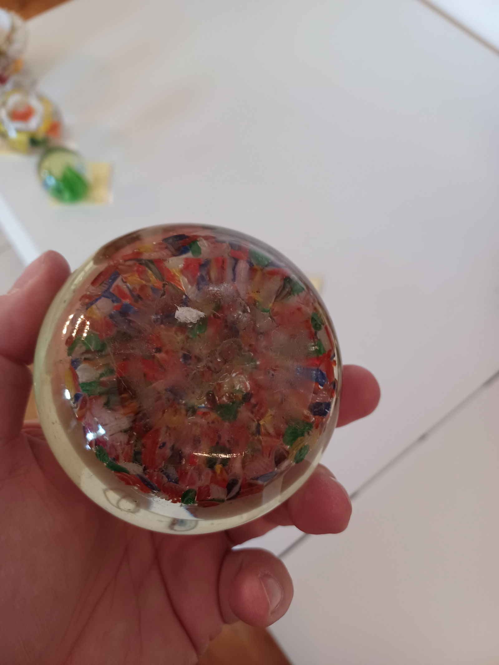 Vintage Artglass paperweight - 5