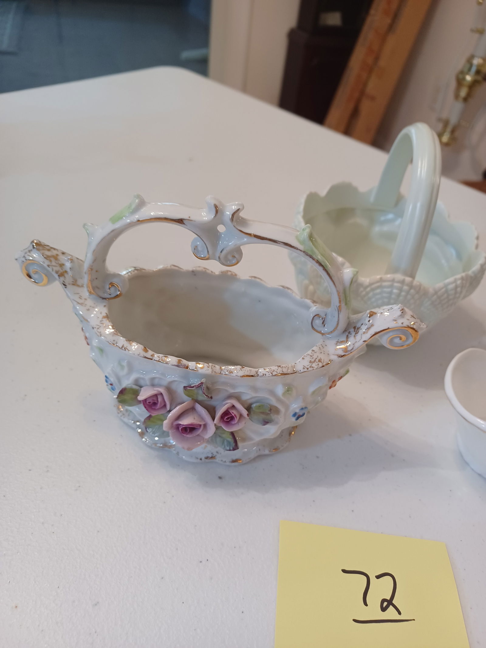 Lot of Porcelain Baskets - 2