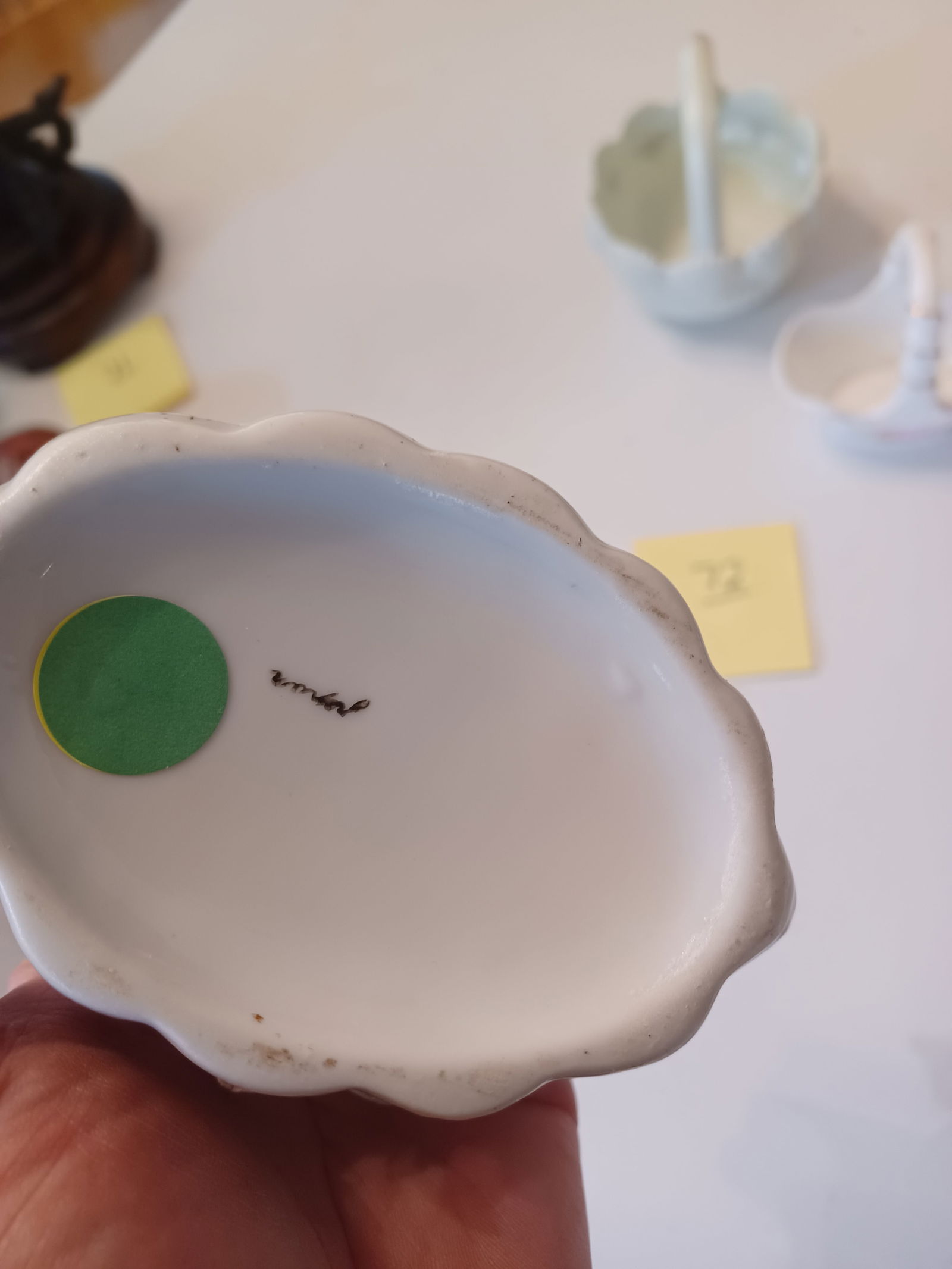 Lot of Porcelain Baskets - 3