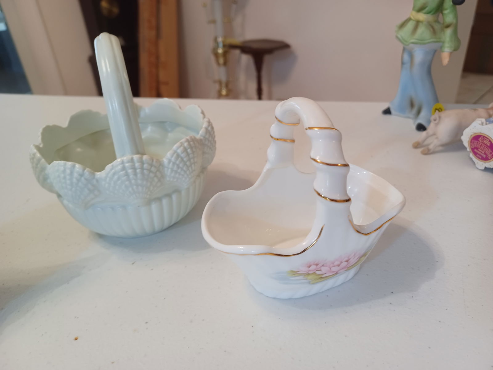 Lot of Porcelain Baskets - 4