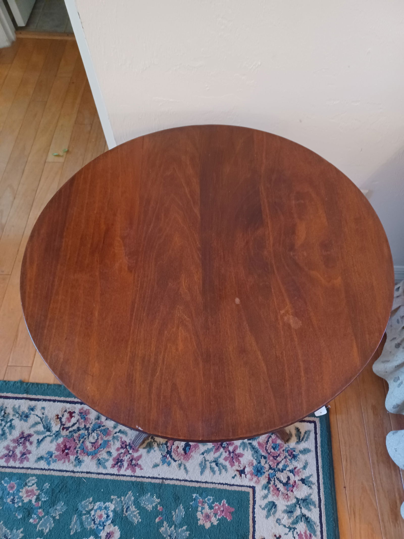 1940s Mahogany Drum Table - 3