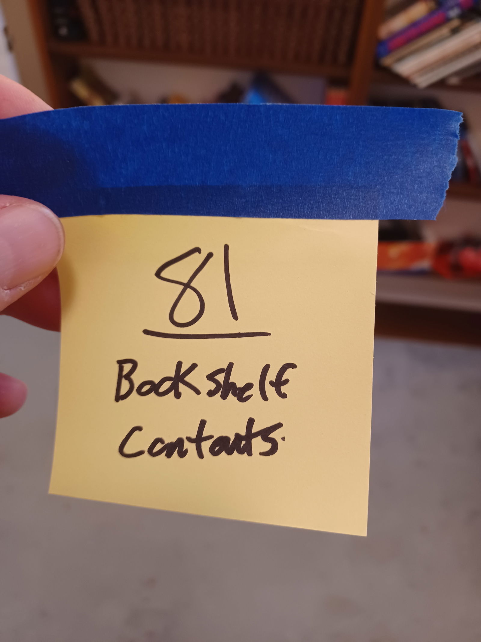 Contents of Bookshelf / bookshelf not included - 2