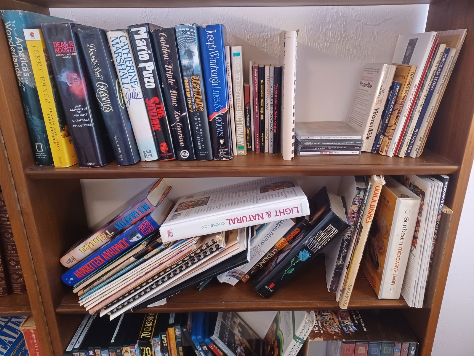 Contents of Bookshelf / bookshelf not included - 6