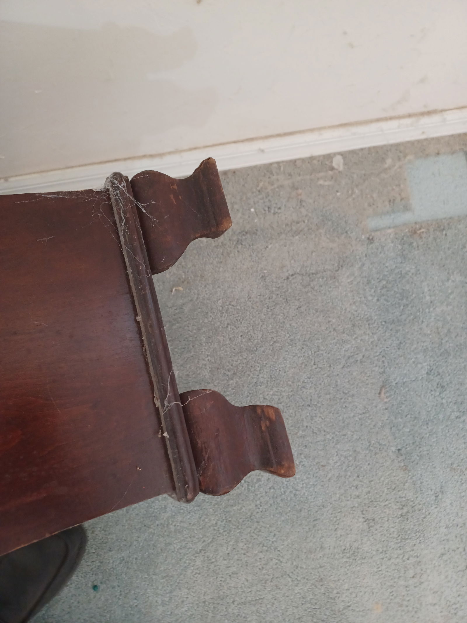 Mahogany Magazine Rack - 4