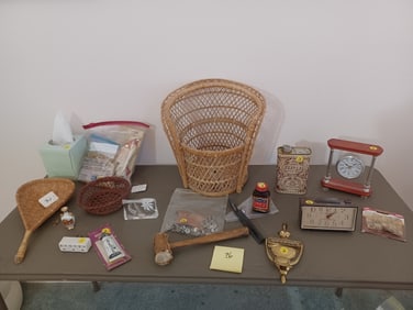 Large Lot Everything on Table Top