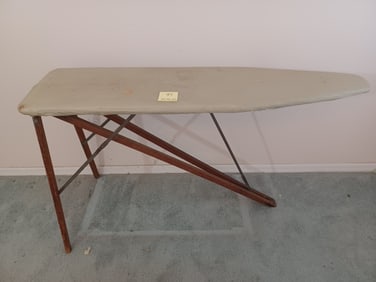 Vintage Wood Iron Rack