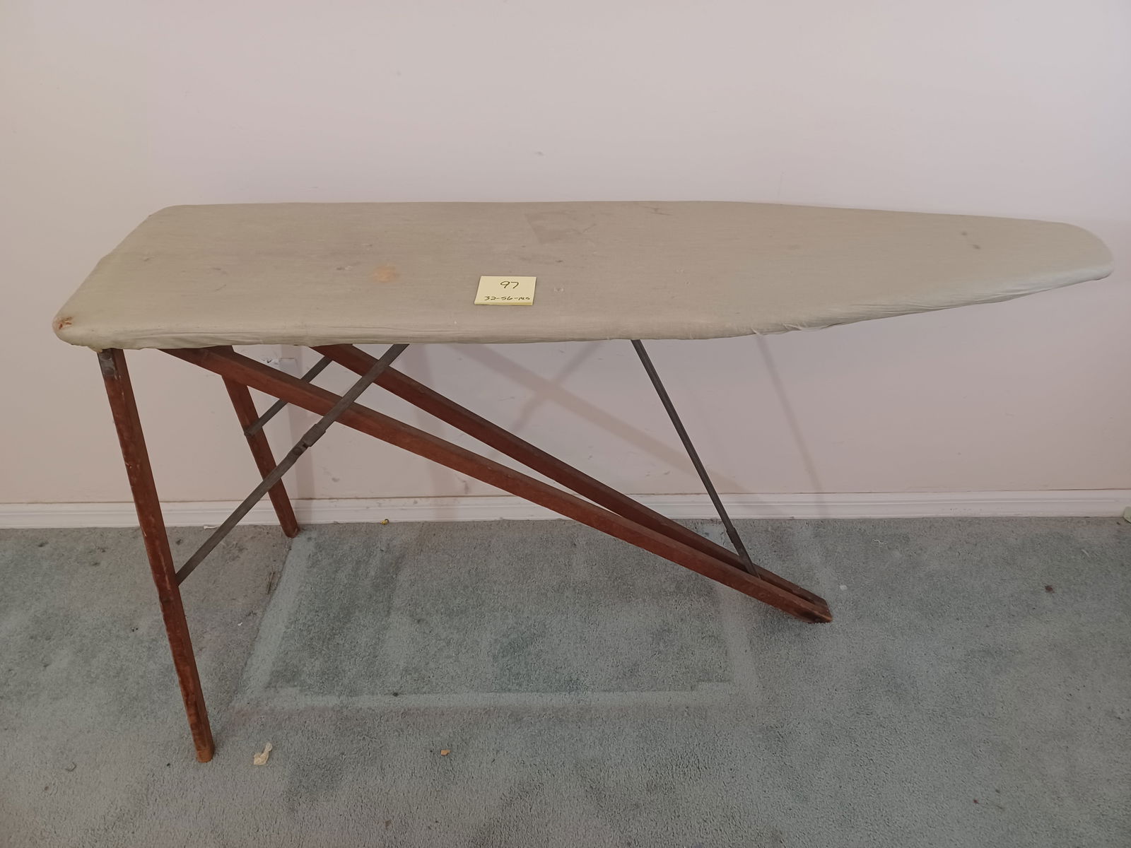 Vintage Wood Iron Rack (1 of 4)