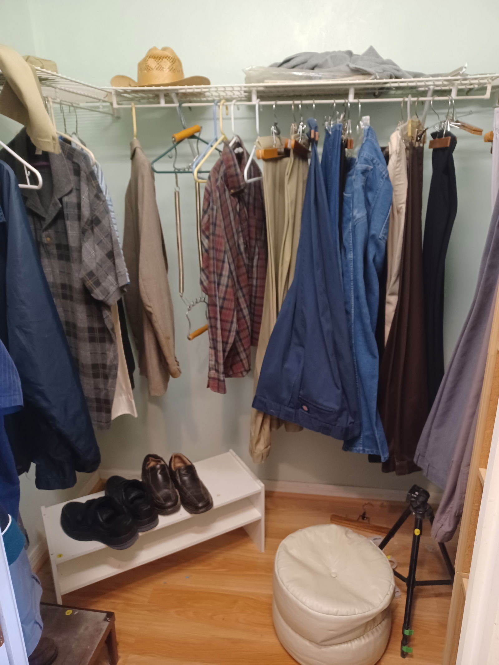 Entire Contents of Closet except gun cabinet (1 of 12)