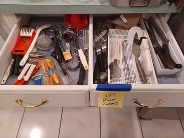 Lot of Drawer Contents