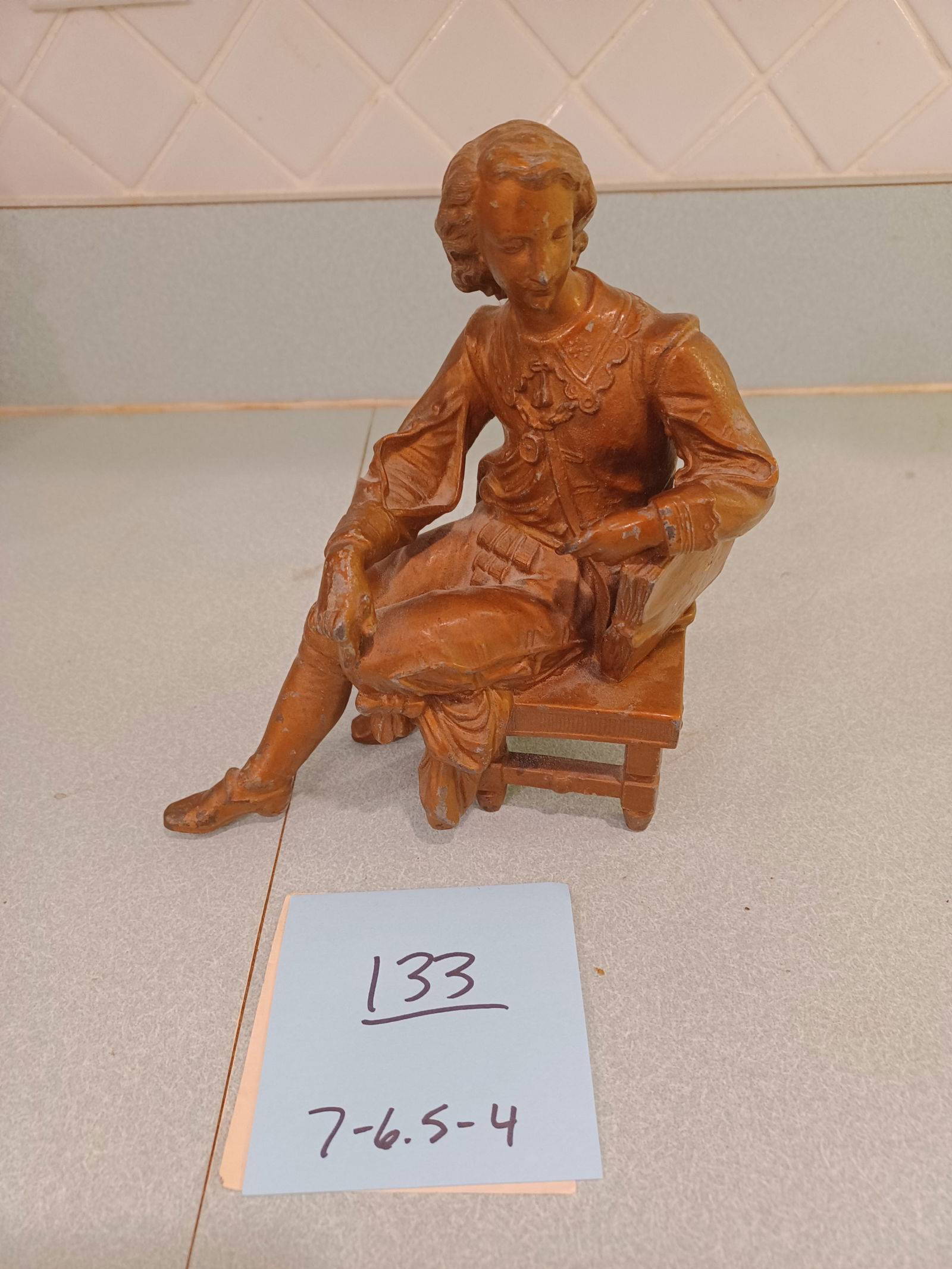 Vintage Cast Iron Figurine - 2