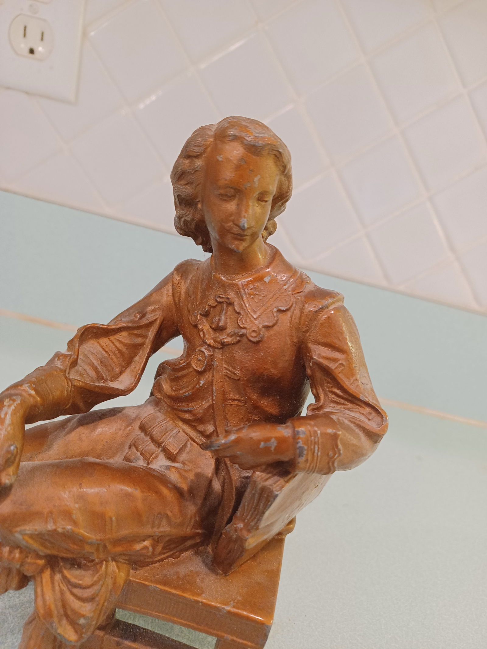 Vintage Cast Iron Figurine - 3