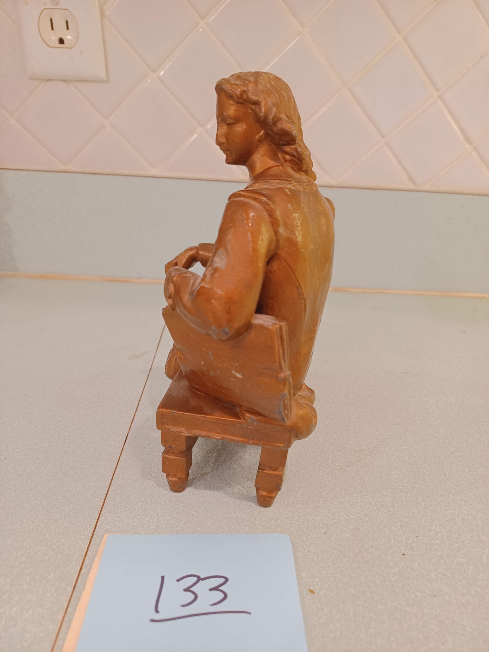 Vintage Cast Iron Figurine - 4