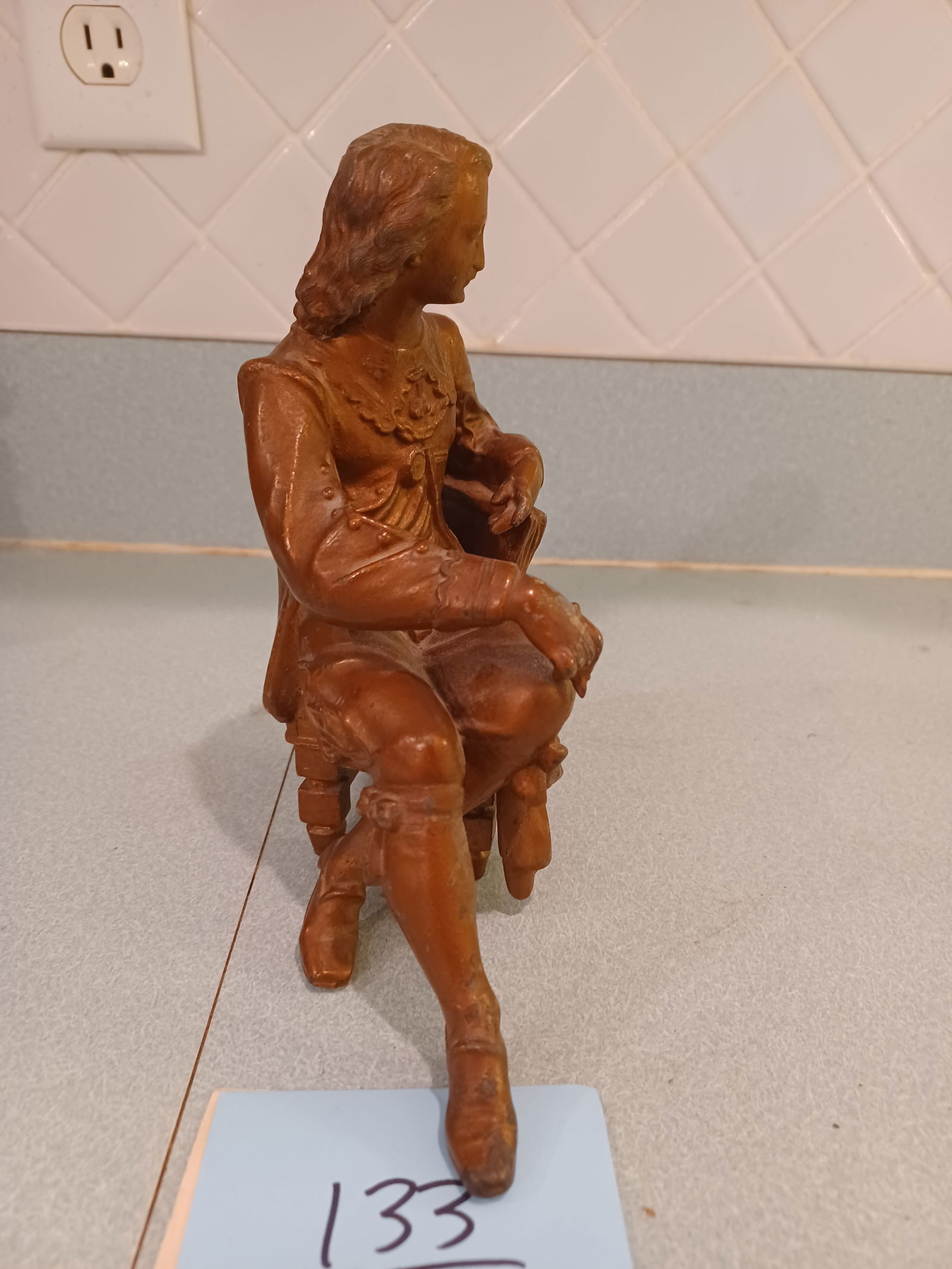 Vintage Cast Iron Figurine - 6