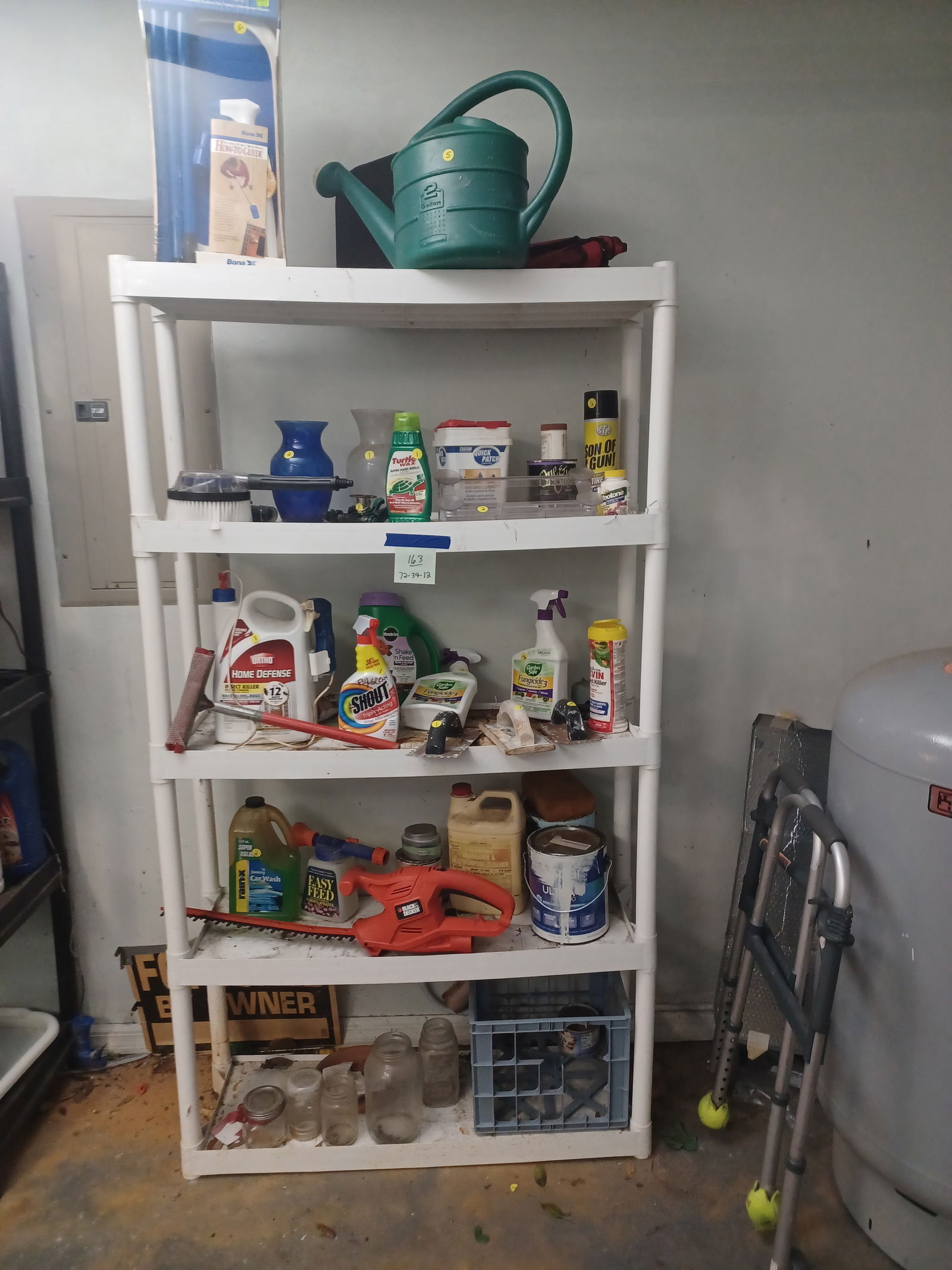 White Shelf and Contents as seen / hedger works (1 of 5)