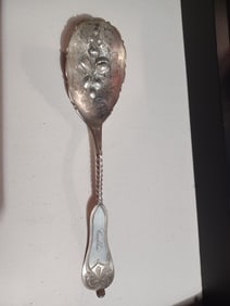 Victorian Coin Silver Spoon